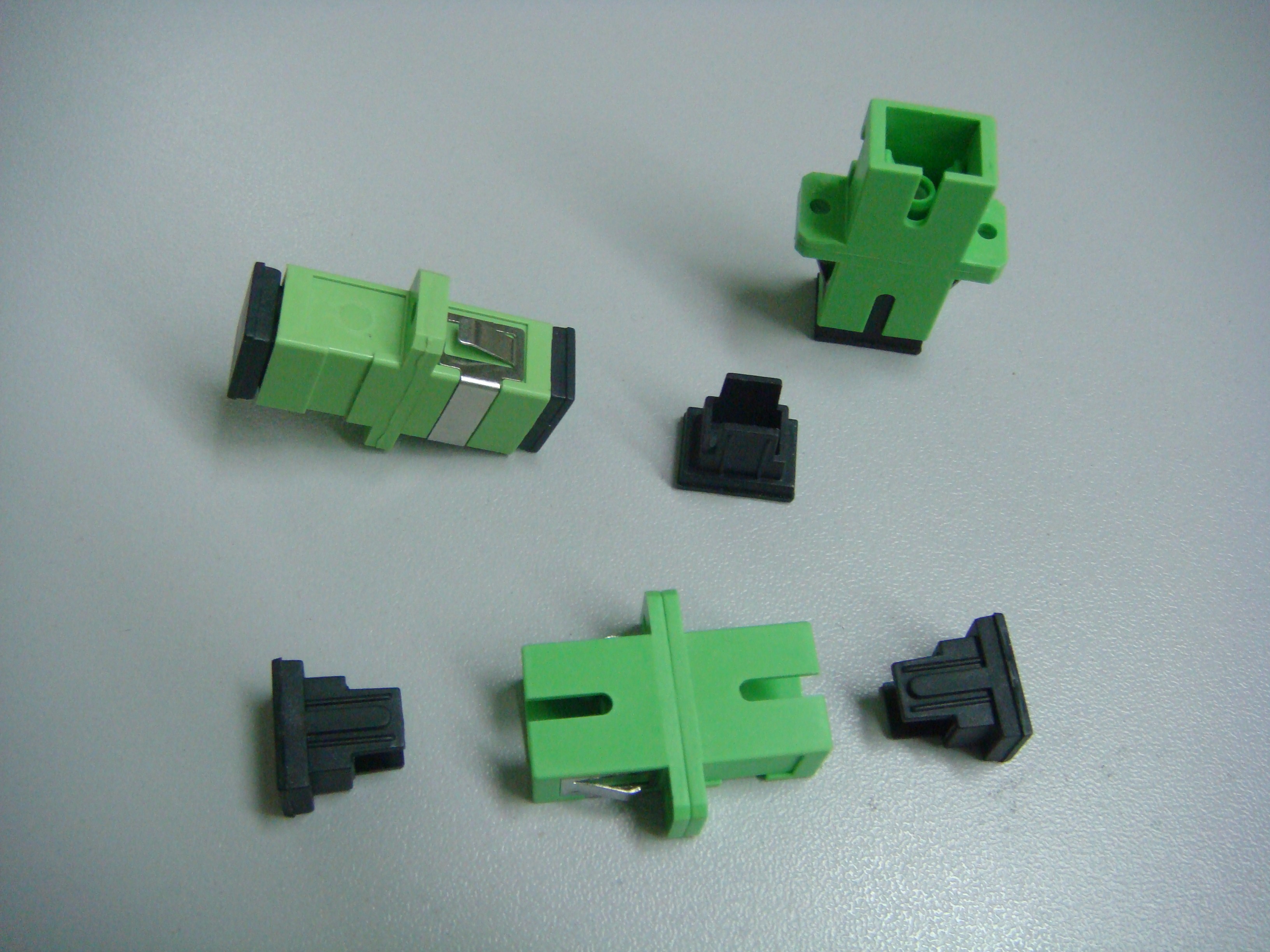 Розетка оптическая одномодовая simplex SC/APC купить в All4Tele.com